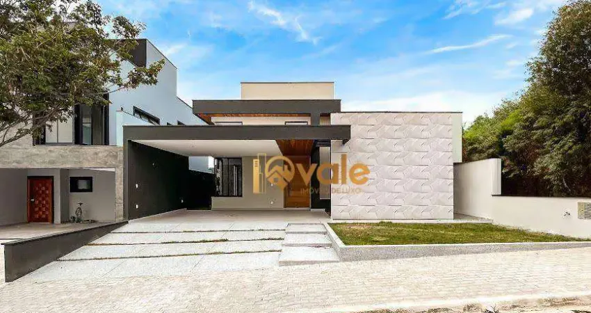Casa térrea com 150 m² 3 suites à venda no condomínio terras do vale - caçapava/sp