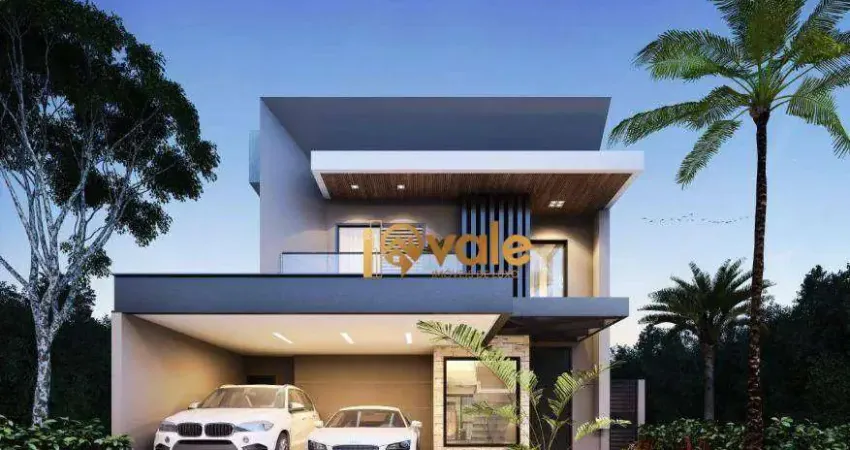 Casa alto padrão 270m2 à venda - condomínio altos da serra vl - urbanova são josé dos campos sp