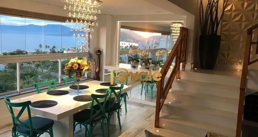 Cobertura 3 suítes à venda,247 m² -praia do indaiá-caragua/sp