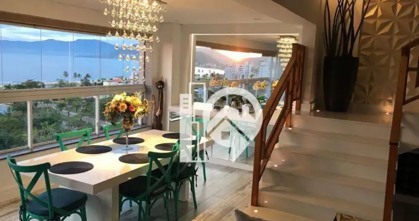 Cobertura 3 suítes à venda,247 m² -Praia do Indaiá-Caragua/SP