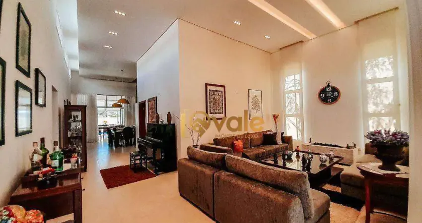 Casa com 3 suítes à venda, 327 m² - con reserva do paratehy - sjcampos/sp.