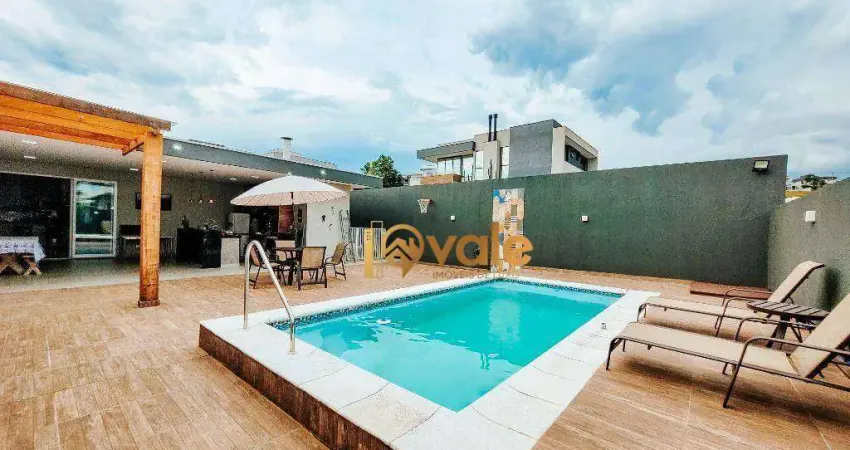 Casa térrea com 4 suítes à venda, com 280 m² - urbanova - são josé dos campos/sp