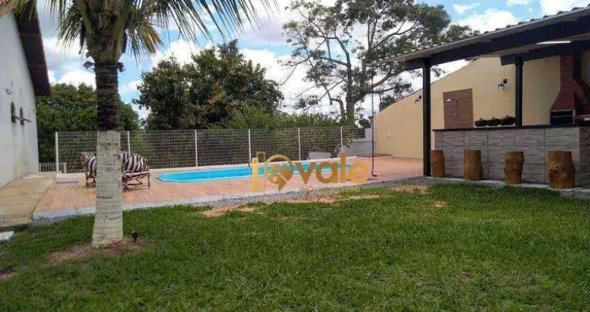 Chácara com 2 dormitórios à venda, 1310 m² por r$ 780.000,00 - chácaras reunidas igarapés - jacareí/sp