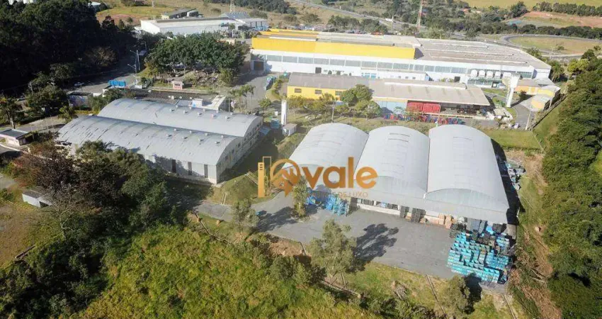 Excelente localização! galpões total de 5267 m² - venda e locação - distrito industrial dutra - pindamonhangaba/sp
