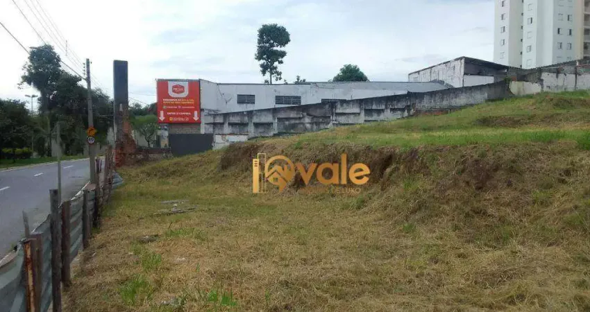 Terreno comercial à venda na Rua Paraibuna, Jardim São Dimas, São José dos Campos