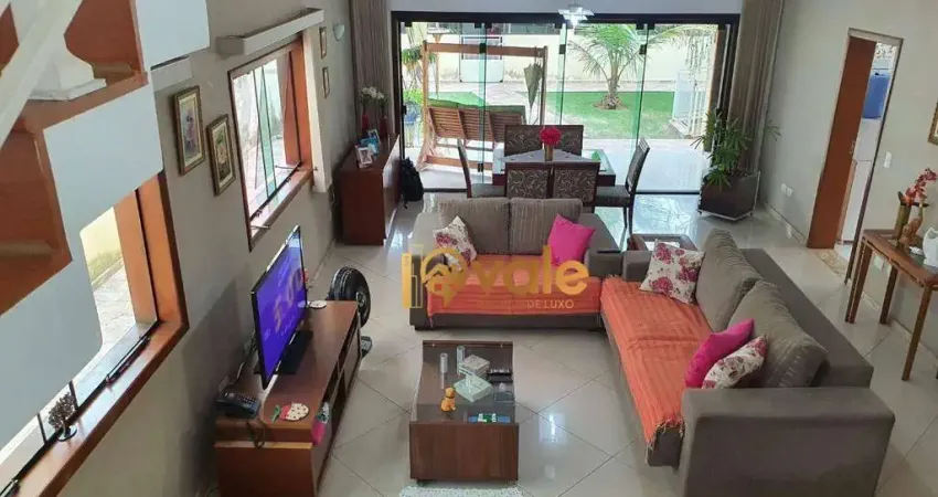 Oportunidade! sobrado bem construído e espaçoso - condomínio residencial real ville - pindamonhangaba/sp