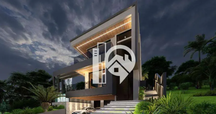 Sobrado com 4 suítes à venda, 590 m² - Condomínio Residencial Alphaville I - São José dos Campos/SP