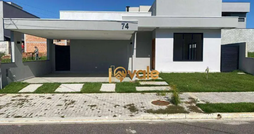 Casa com 3 dormitórios à venda, 160 m² - reserva aruana - são josé dos campos/sp