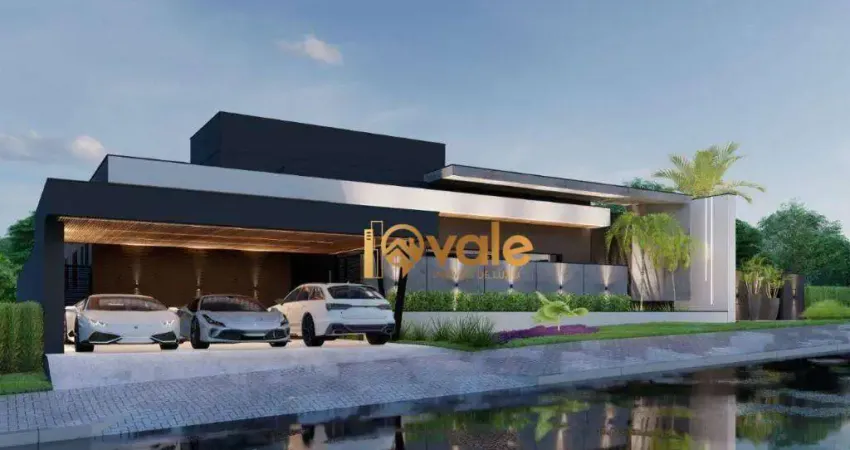 Casa térrea com 4 suítes à venda, condomínio altos da serra vi - urbanova - são josé dos campos/sp