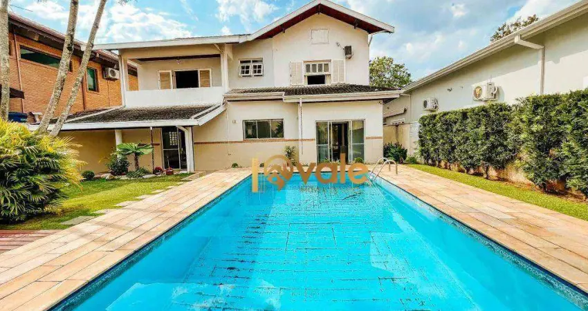 Casa com 4 dormitórios, 273 m²- conjunto residencial esplanada do sol - são josé dos campos/sp