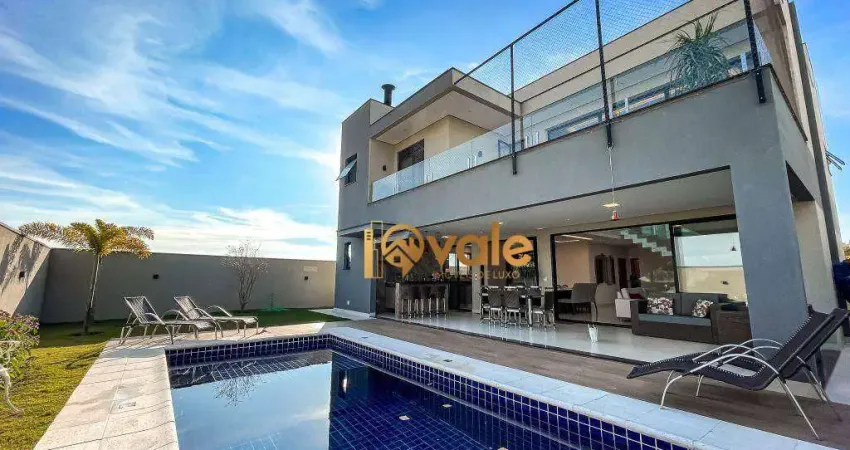 Casa com 5 dormitórios à venda, 360 m² - condomínio residencial alphaville i - são josé dos campos/sp