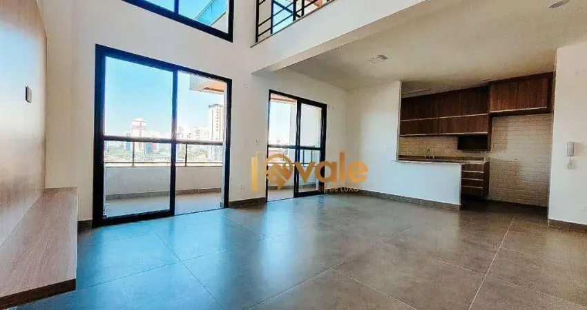 Apartamento duplex com 1 dormitório, 95 m² - venda ou aluguel - jardim aquarius - são josé dos campos/sp