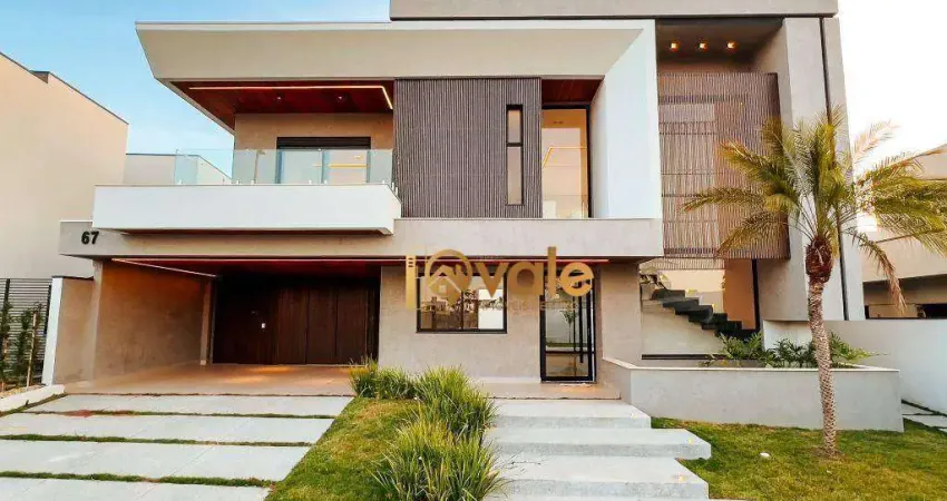 Casa com 4 suítes à venda, 412 m² condomínio clube urbanova - são josé dos campos/sp