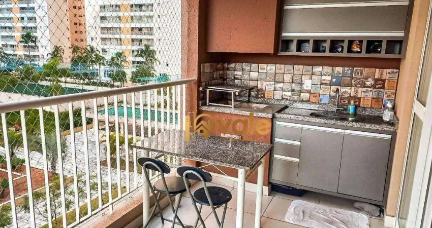 Apartamento à venda, 75 m² , 2 dormitórios , 1 suíte -  splendor garden - jardim das indústrias - são josé dos campos/sp