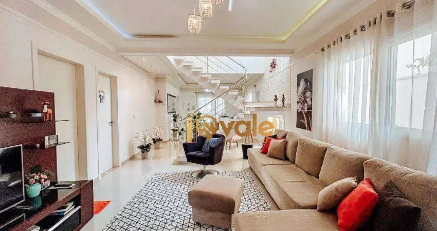 Casa com 4 dormitórios à venda, 232 m² - urbanova - são josé dos campos/sp