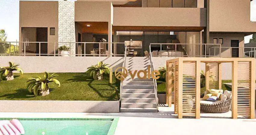 Casa com 4 dormitórios à venda, 300 m²- colinas do parahyba - são josé dos campos/sp