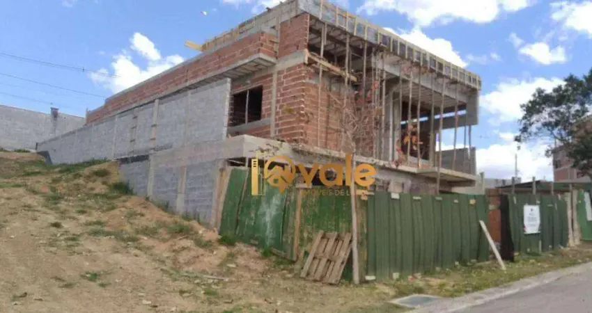 Casa em obra com 4 dormitórios à venda, 270 m²  - condomínio residencial monte carlo - são josé dos campos/sp