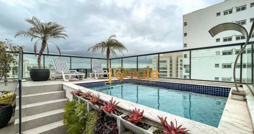 Cobertura triplex com 3 dormitórios à venda, jardim esplanada  - são josé dos campos/sp