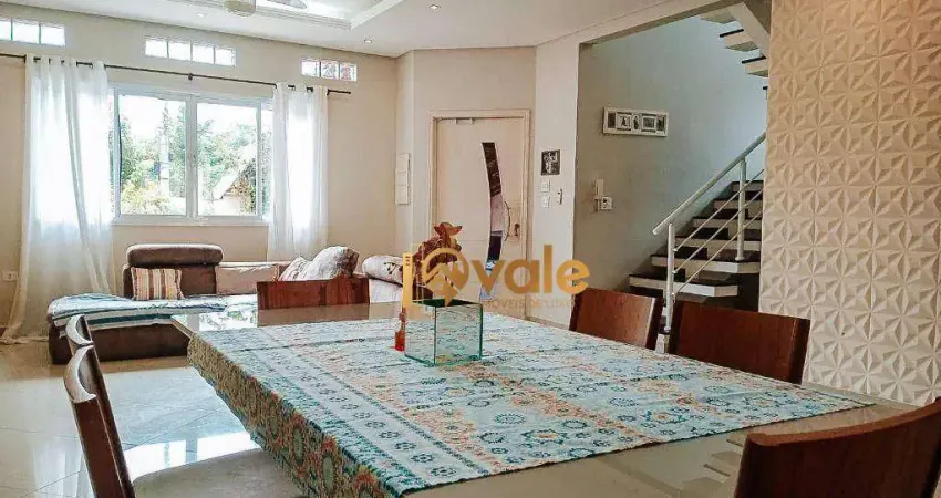 Sobrado com 4 dormitórios à venda, 250 m² - villa branca - jacareí/sp