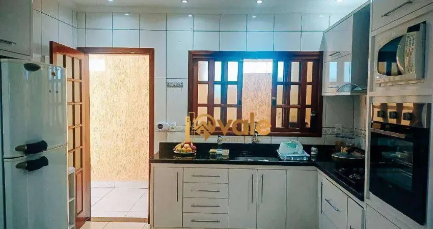 Casa 2 dormitórios à venda, 153 m² - villa branca- jacareí/sp