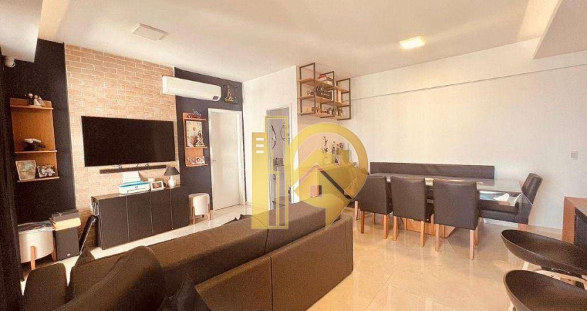 Apartamento com 2 dormitórios, 99 m² - venda ou aluguel por R$ 7.100/mês - Jardim Aquarius - São José dos Campos/SP
