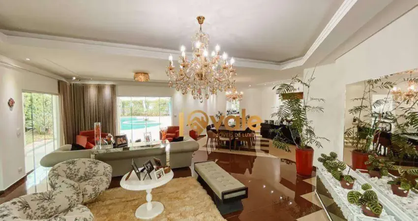 Casa com 5 suítes à venda, 540 m² -mirante do vale-jacareí/sp