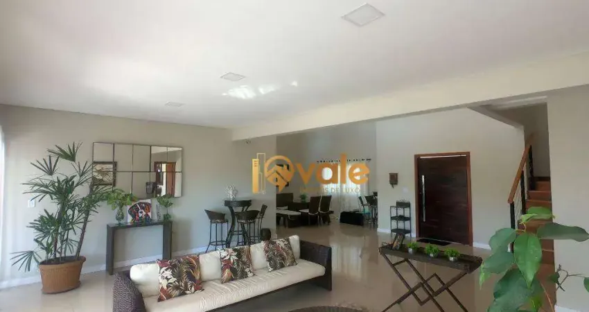 Casa com 3 dormitórios à venda, 550 m² - condomínio parque vale dos lagos - jacareí/sp