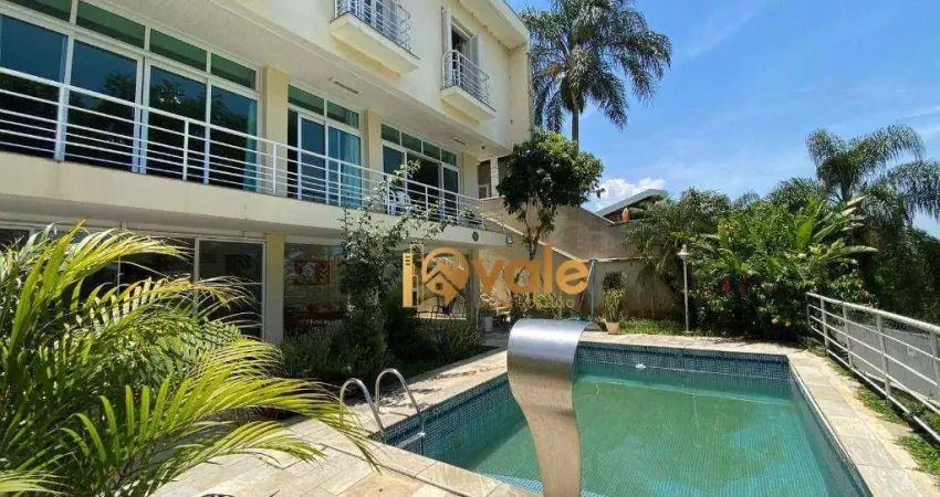 Casa com 4 dormitórios à venda, 436 m²  - condomínio altos da serra i - são josé dos campos/sp