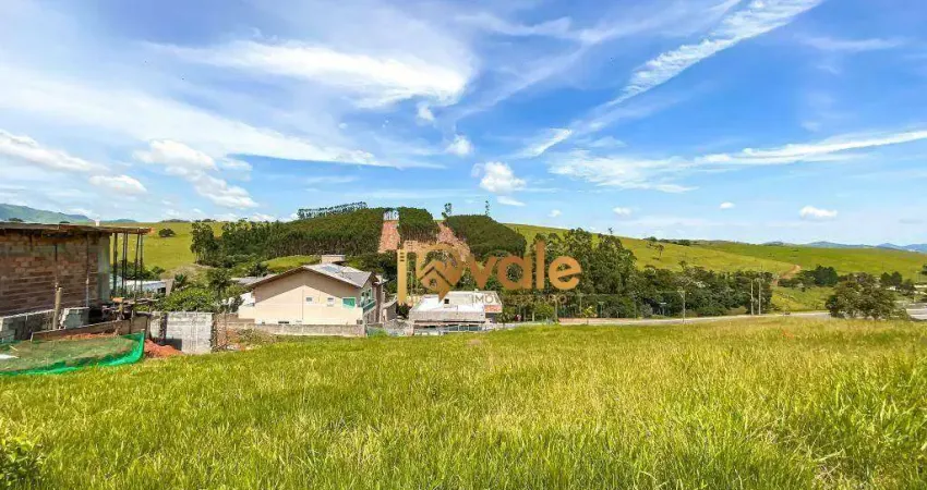 Terreno em declive  à venda, 1807 m² - quinta dos lagos - paraibuna/sp