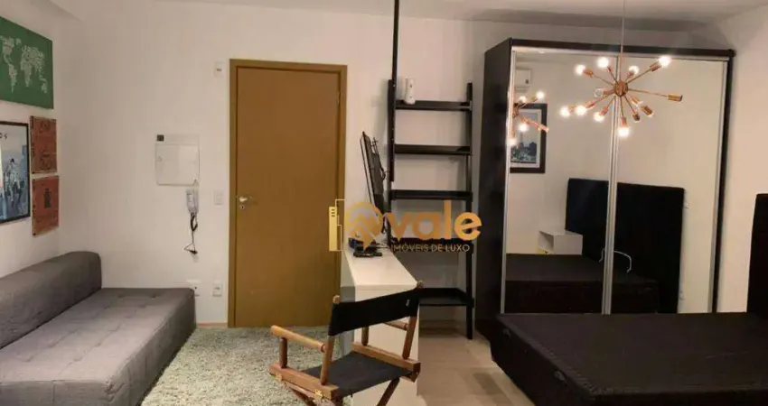Apartamento com 1 quarto à venda, e locação 40m²- moriah jardim aquarius - são josé dos campos/sp