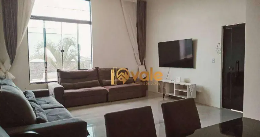 Casa com 2 dormitórios para alugar, 160 m² - jardim vem viver - jacareí/sp