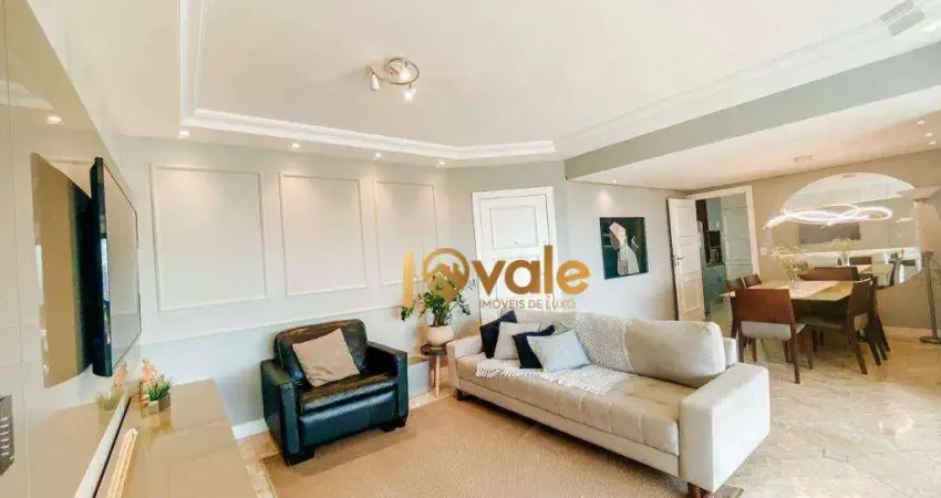 Apartamento andar alto com 4 dormitórios à venda, 160 m² - centro - são josé dos campos/sp