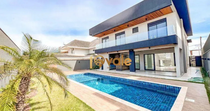 Casa com 4 suítes à venda, 350 m²- cond.jaguary - sjcampos/sp