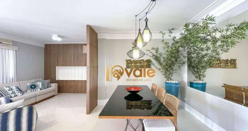 Cobertura com 4 dormitórios à venda, 265 m² - jardim aquarius - são josé dos campos/sp