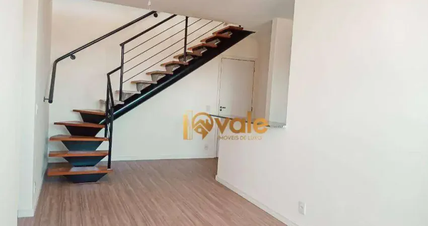 Cobertura com 3 dormitórios à venda, 114 m² - jardim das indústrias - jacareí/sp