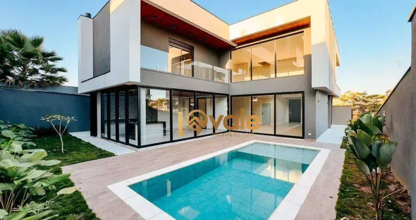 Casa condomínio privacidade e elevador com 4 suítes à venda, 440 m² condomínio alphaville sjcampos/sp