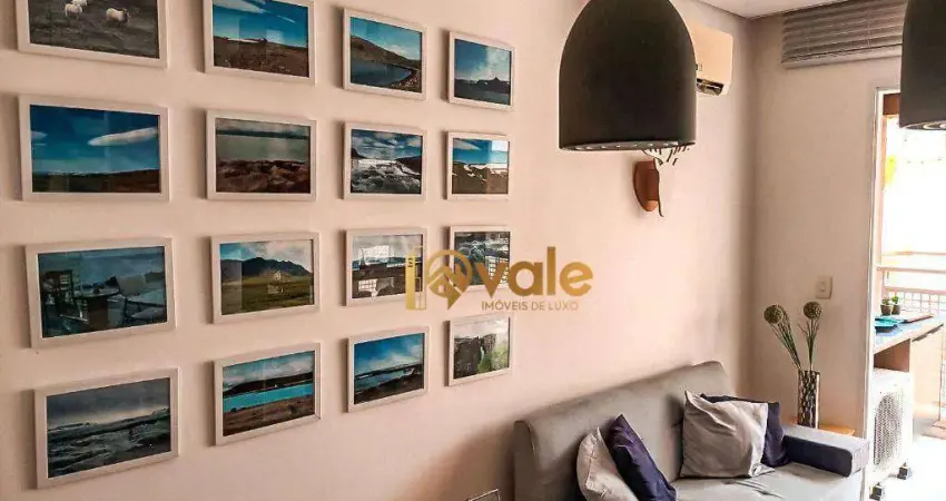 Apartamento com 1 dormitório para alugar, 37 m²- centro - são josé dos campos/sp