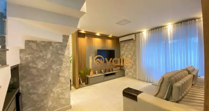 Sobrado com 5 dormitórios à venda, 245 m² - bosque dos manacas - jacareí/sp