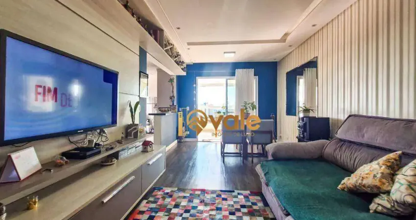 Apartamento 3 dormitórios à venda, 92 m²  centro - jacareí/sp