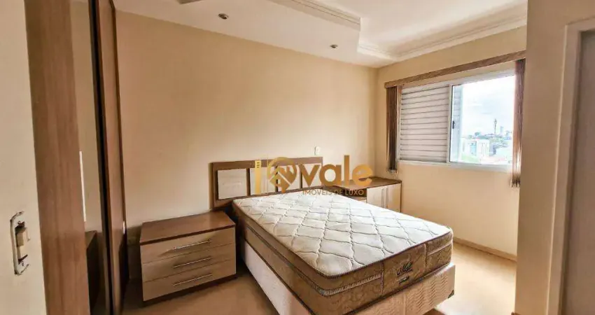 Apartamento com 3 dormitórios à venda, 90 m²  - centro - jacareí/sp