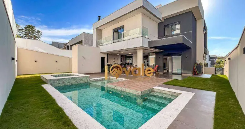 Casa com 4 dormitórios à venda, condomínio alphaville - são josé dos campos/sp