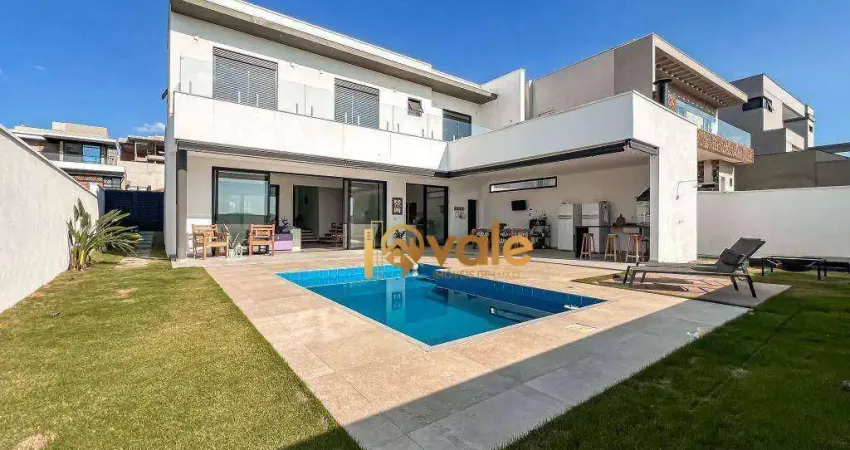 Casa com 4 suítes para venda e locação, condomínio alphaville - sjcampos/sp