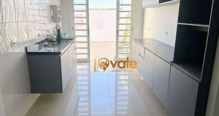 Casa com 3 dormitórios à venda, 61 m² - parque califórnia - jacareí/sp