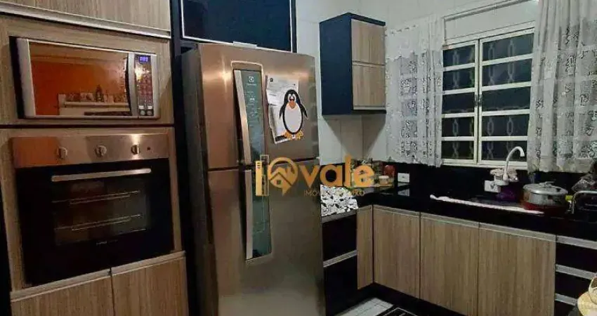 Casa com 3 dormitórios à venda, 136 m² - jardim santa marina - jacareí/sp