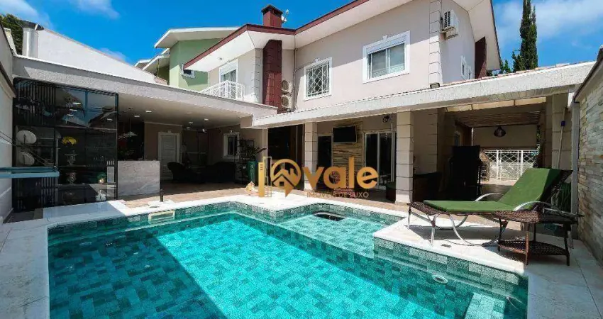 Casa com 3 dormitórios à venda, condomínio jardim coleginho - jacareí/sp