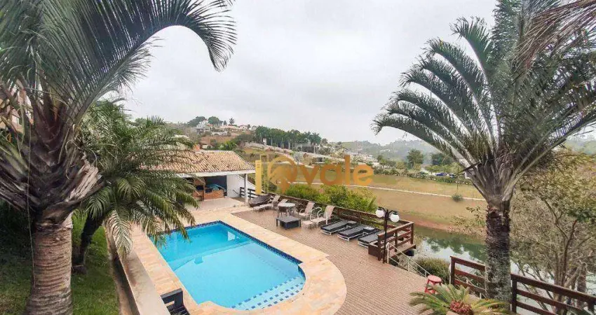 Chácara com 3 dormitórios à venda, 1500 m² - paraíso de igaratá - igaratá/sp