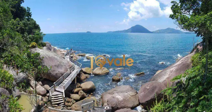 Casa com 5 dormitórios à venda, 450 m² - praia das toninhas - ubatuba/sp