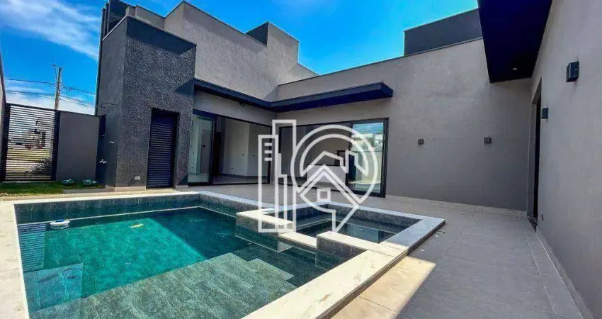 Casa com 3 dormitórios à venda, 160 m² no Condomínio Terras do Vale - Caçapava/SP