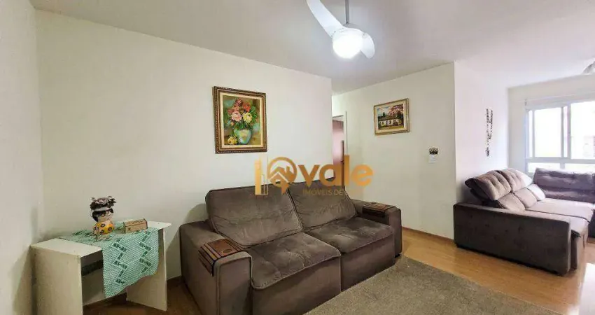 Apartamento com 3 dormitórios à venda, 80 m² - jd satélite - sjcampos/sp