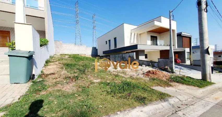 Terreno em condomínio fechado à venda na Avenida Antônio Abdon Abrahão, Vila Branca, Jacareí